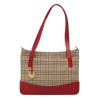 Burberry Nova Check Tote canvas check pattern