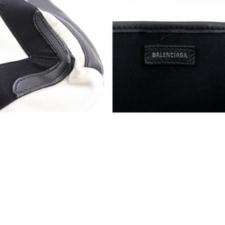 Balenciaga Cabas Tote Canvas and Leather