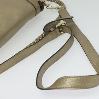 Gucci Bella Flap Shoulder Bag GG Canvas with Leather
