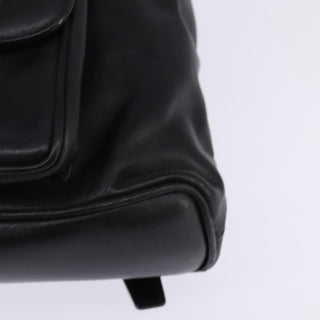 Gucci Vintage Bamboo Backpack Leather