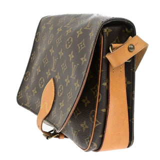 Louis Vuitton Cartouchiere Handbag Monogram Canvas