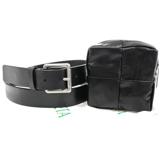 Bottega Veneta Cassette Belt Bag Padded Intrecciato Leather