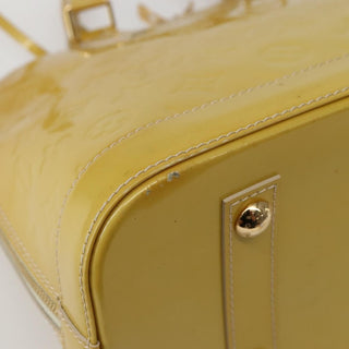 Louis Vuitton Alma Handbag Monogram Vernis