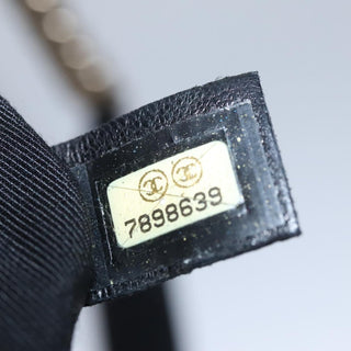 Chanel Kisslock Chain Frame Shoulder Bag Glazed Calfskin