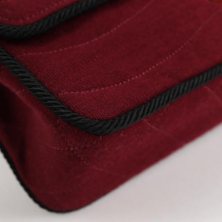 Chanel Pagoda Flap Bag Cotton and Lambskin