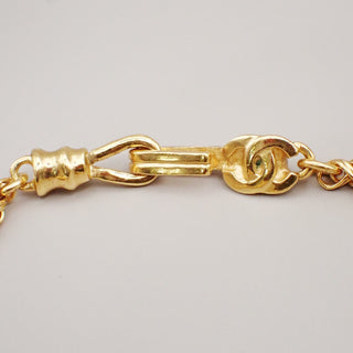 Chanel Logo CC Gold-plated
