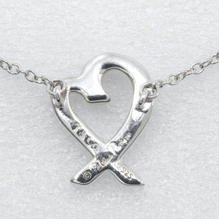 Tiffany & Co. Paloma Picasso Loving Heart Pendant Necklace Silver 925