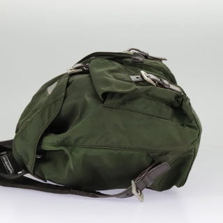 Prada Double Front Pocket Backpack Tessuto