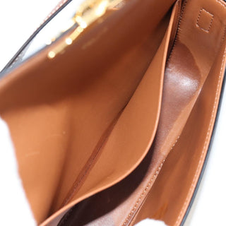 Celine Triomphe East-West Shoulder Bag Triomphe Coated Canvas