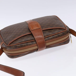 Celine Macadam Shoulder Bag PVC Leather