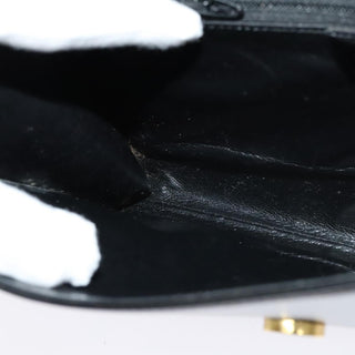 Celine Vintage Circle Logo Crossbody Bag Leather