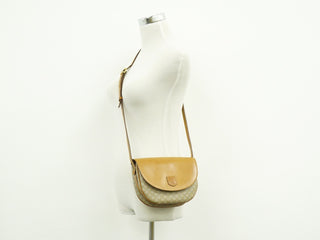 Celine Macadam Shoulder Bag PVC Leather