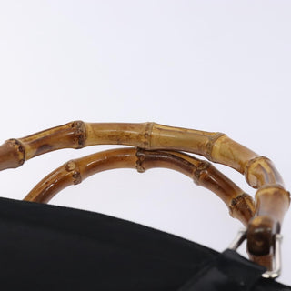 Gucci Vintage Bamboo Handle Tote Nylon