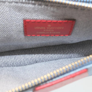 Louis Vuitton Multi Pochette Accessoires Damier and Monogram Patchwork Denim