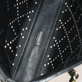 Chanel CC Chain Tote Perforated Patent
