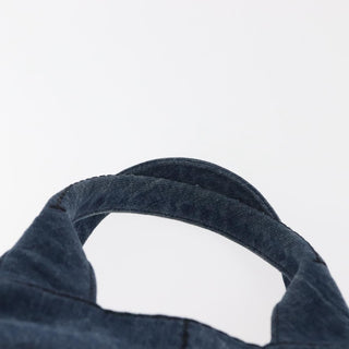 Prada Canapa Convertible Tote Denim