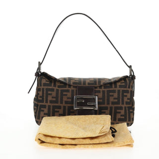 Fendi Mamma Baguette Zucca canvas