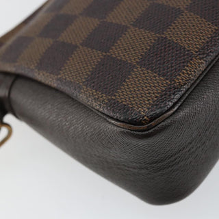 Louis Vuitton Trousse Make Up Bag Damier Canvas