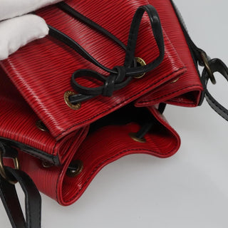 Louis Vuitton Petit Noe Handbag Two Tone Epi Leather