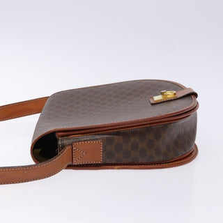 Celine Macadam Shoulder Bag PVC Leather