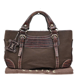 Celine Boogie Satchel Leather