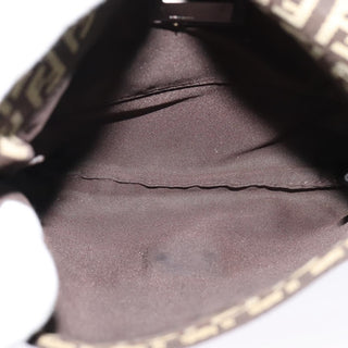 Fendi Mamma Baguette Shoulder Bag Canvas