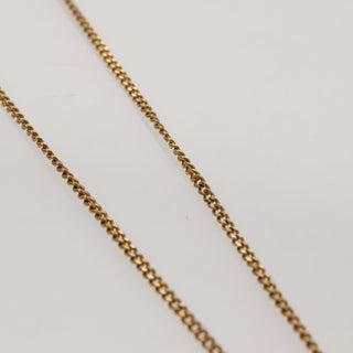 Christian Dior CD Pendant Necklace Metal and Crystals