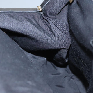 Chanel Kisslock Chain Frame Shoulder Bag Glazed Calfskin