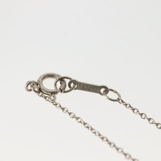 Tiffany & Co. Elsa Peretti Bean Pendant Necklace Sterling Silver