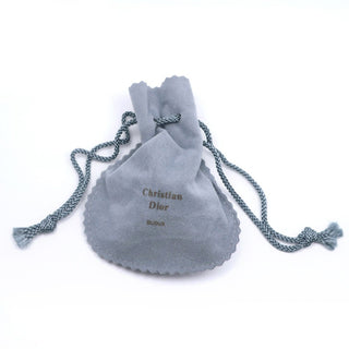 Christian Dior CD Logo necklace Gold-plat and Faux Perle