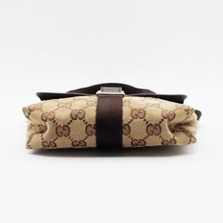 Gucci Buckle Belt Bag GG Canvas