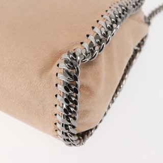 Stella McCartney Falabella Fold Over Crossbody Bag Suede