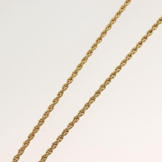 Christian Dior CD Pendant Necklace Gold-plated