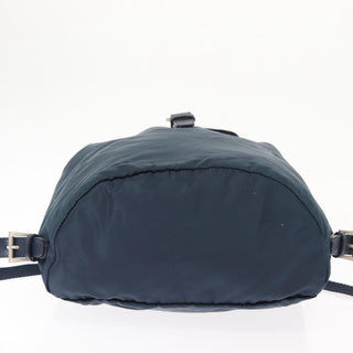 Prada Buckle Backpack Quilted Tessuto