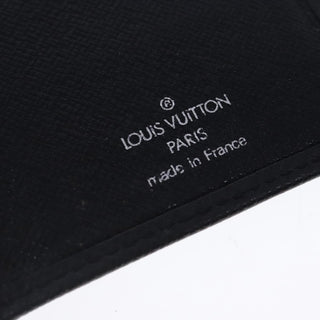 Louis Vuitton Porte Cartes Wallet Taiga Leather
