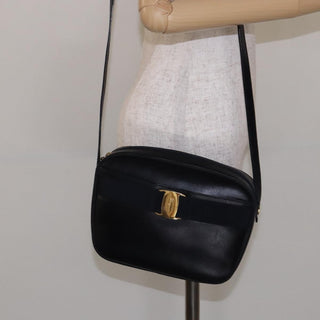 Salvatore Ferragamo Vala Shoulder Bag Leather