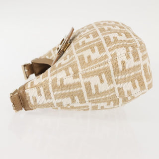 Fendi Vintage Shoulder Bag Zucca Raffia