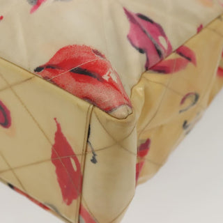 Chanel Vintage CC Chain Tote Printed patent leather