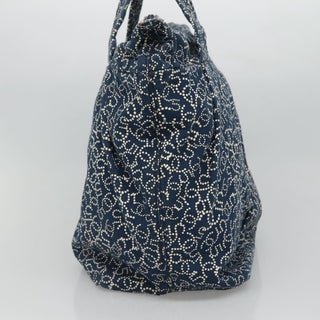 Chanel Vintage Bowler Bag Printed Canvas