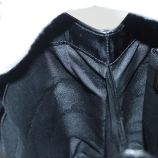 Salvatore Ferragamo Gancini Convertible Top Handle Bag Patent Leather