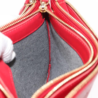 Celine Trio Crossbody Bag Leather