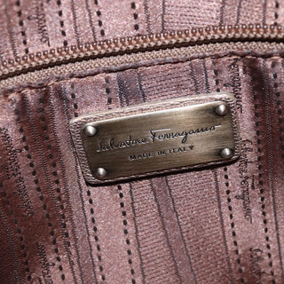 Salvatore Ferragamo Sofia Satchel Leather
