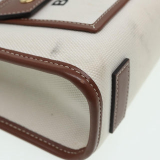 Burberry Freya Shopping Tote Canvas with Leather