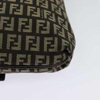 Fendi Mamma Baguette Shoulder Bag Canvas