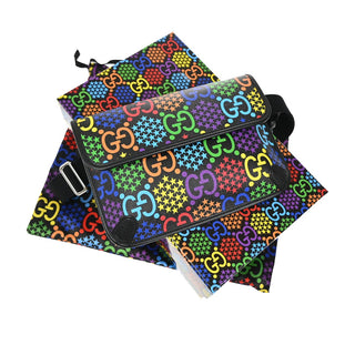 Gucci Sac bandoulière psychédélique Canvas Leather