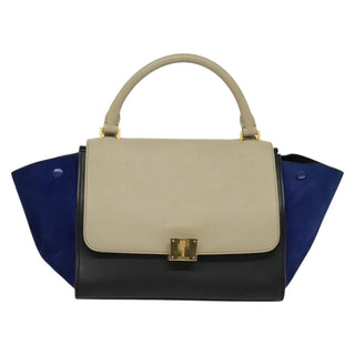 Celine Tricolor Trapeze Bag Leather