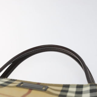 Burberry Nova Check Tote canvas check pattern
