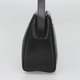 Celine Circle Logo Handbag Leather