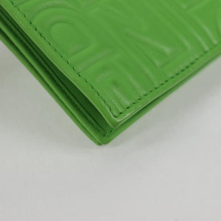 Fendi Wallet on Chain Logo Embossed Leather