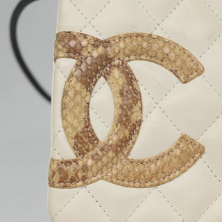 Chanel Cambon Crossbody Bag Quilted Leather